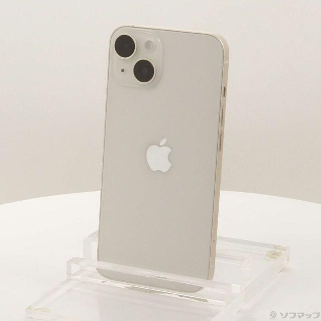 (中古)Apple iPhone14 128GB スターライト MPUQ3J/A SIMフリー(349-ud)