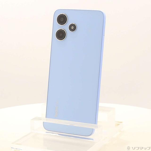 (中古)Xiaomi Redmi 12 5G 128GB スカイブルー XIG03 au SIMフリー(377-ud)