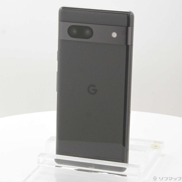 (中古)GOOGLE Google Pixel 7a 128GB チャコール GA03694-JP au SIMフリー(305-ud)