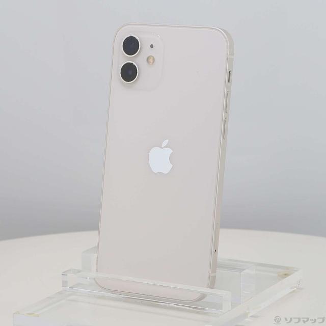 中古)Apple iPhone12 64GB ホワイト MGHP3J/A SIMフリー(377-ud