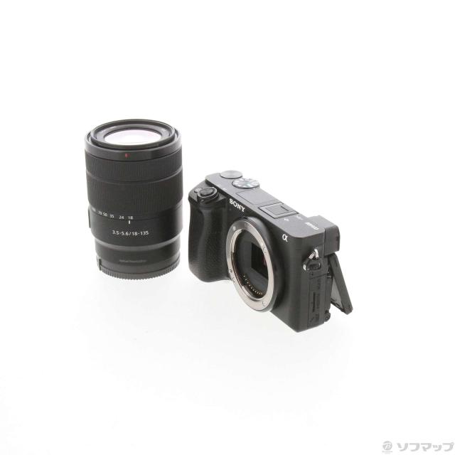 (中古)SONY α6400 ILCE-6400M 高倍率ズームレンズキット ブラック(348-ud)