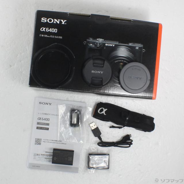 (中古)SONY α6400 ILCE-6400M 高倍率ズームレンズキット ブラック(348-ud)_5