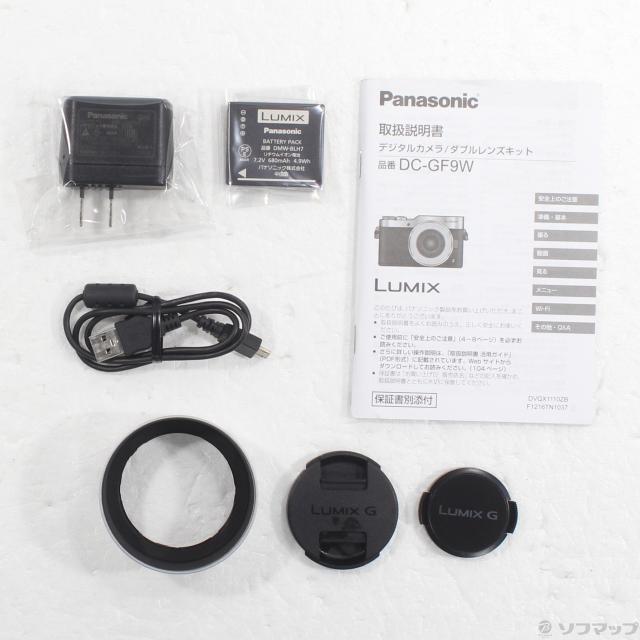 (中古)Panasonic LUMIX ダブルレンズキット DC-GF9W シルバー(297-ud)_5