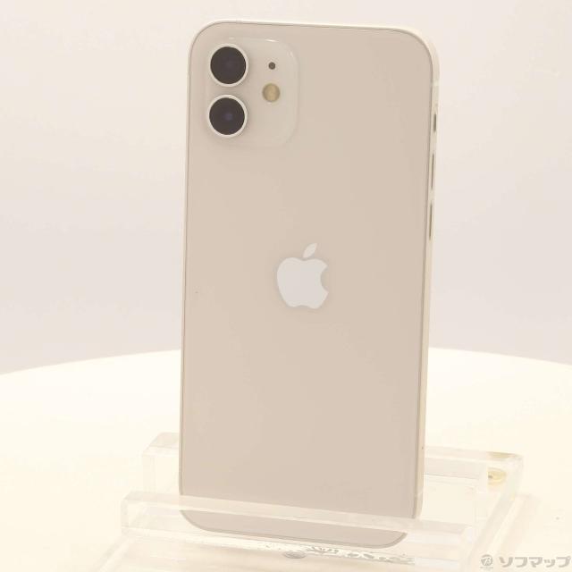 (中古)Apple iPhone12 64GB ホワイト MGHP3J/A SIMフリー(377-ud)