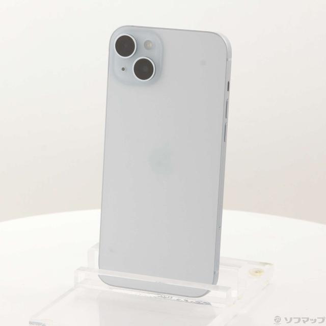 (中古)Apple iPhone15 Plus 128GB ブルー MU0D3J/A SIMフリー(198-ud)