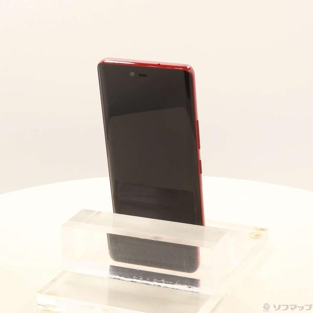 中古)楽天 Rakuten Hand 5G 128GB クリムゾンレッド P780 楽天 SIM