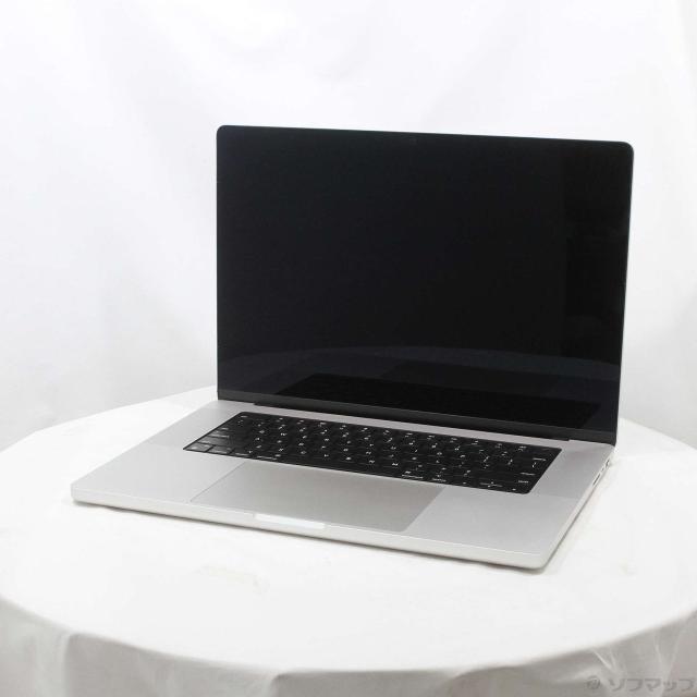 (中古)MacBook Pro 16.2-inch Late-2021 MK1E3J/A M1 Pro 10コアCPU_16コアGPU 16GB SSD512GB シルバー (15.7 Sequoia)(348-ud)
