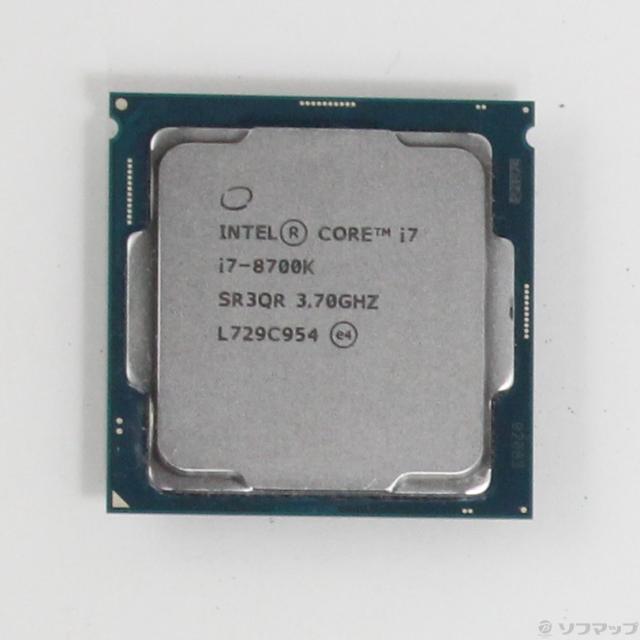 (中古)intel Core i7 8700K (3.7GHz/LGA 1151)(344-ud)