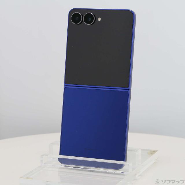 中古)SAMSUNG Galaxy Z Flip7 256GB ブルーシャドウ SM-F766Z Softbank 
