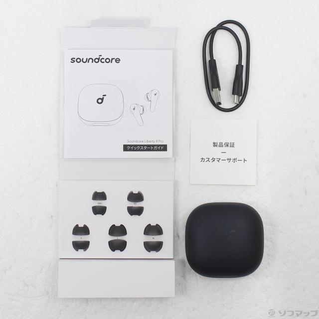 (中古)Anker Soundcore Liberty 4 Pro ミッドナイトブラック A3954N11(198-ud)_4
