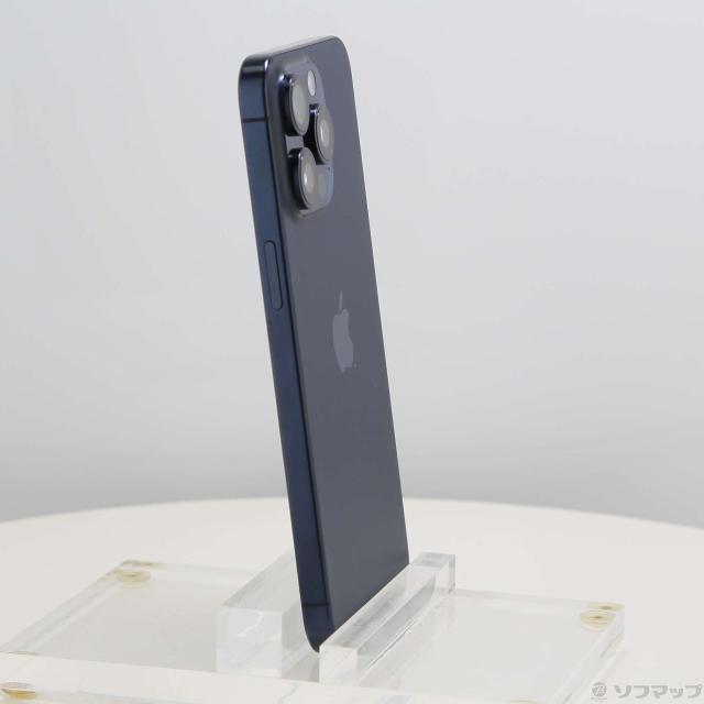 (中古)Apple iPhone15 Pro Max 256GB ブルーチタニウム MU6T3J/A SIMフリー(269-ud)