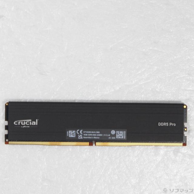 (中古)288P PC5-44800 DDR5-5600 16GB(262-ud)