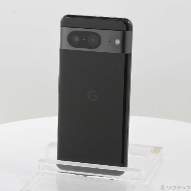 (中古)GOOGLE Google Pixel 8 128GB オブシディアン GA048 au SIMフリー (ネットワーク利用制限▲)(258-ud)