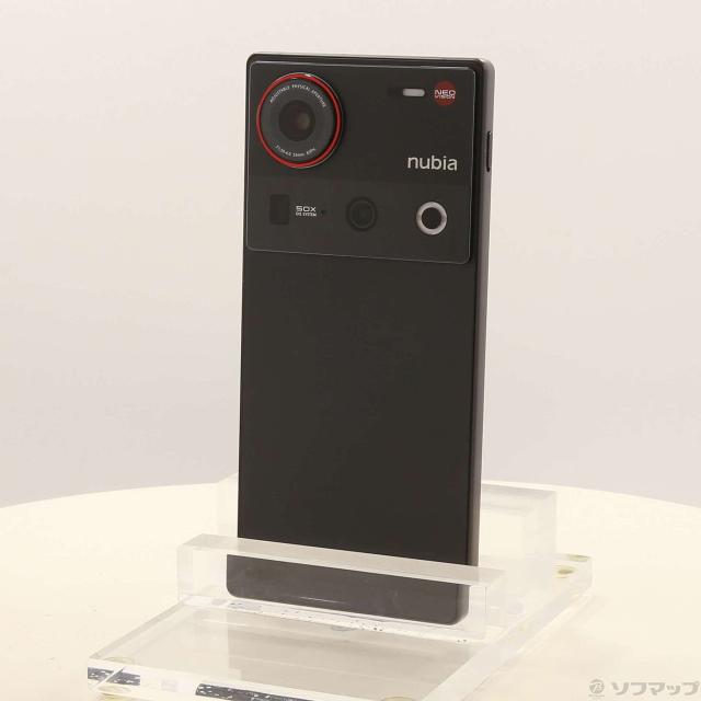 (中古)nubia Z70 Ultra 256GB ブラック NX721J+GAN SIMフリー(262-ud)
