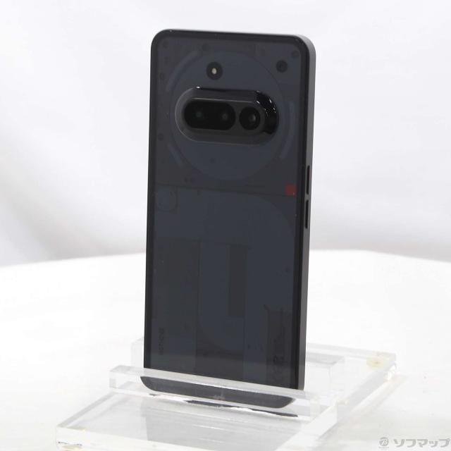 中古)Nothing Phone (3a) 128GB ブラック A10400154 SIMフリー(262-ud 