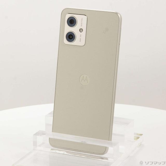 (中古)Motorola moto g64y 5G 128GB バニラクリーム MOSAG3 Y!mobile SIMフリー(269-ud)