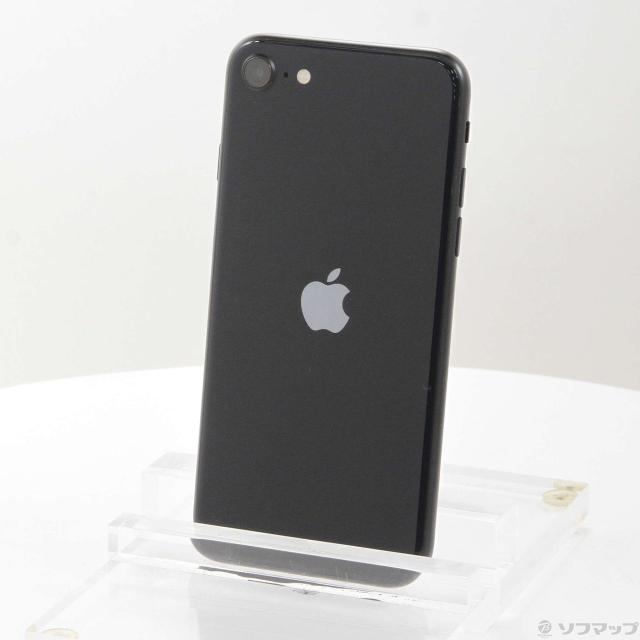 (中古)Apple iPhone SE 第3世代 256GB ミッドナイト MMYJ3J/A SIMフリー(348-ud)