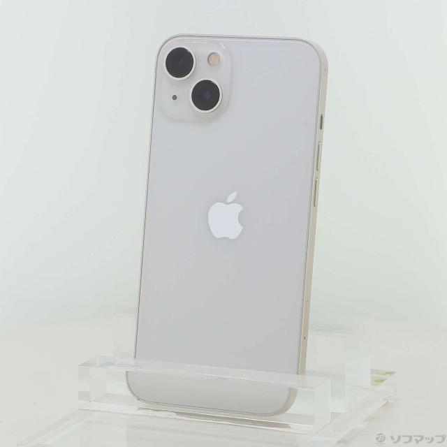 (中古)Apple iPhone13 128GB スターライト MLND3J/A SIMフリー(305-ud)