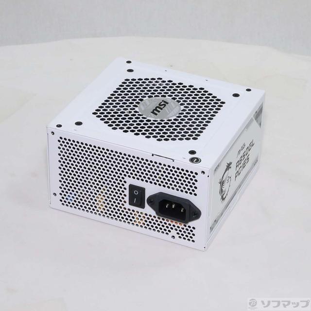 (中古)MSI MAG A850GL PCIE5 WHITE(262-ud)