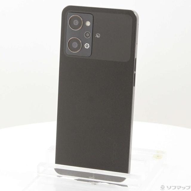 (中古)OPPO OPPO Reno9 A 128GB ナイトブラック A301OP Y!mobile SIMフリー(349-ud)