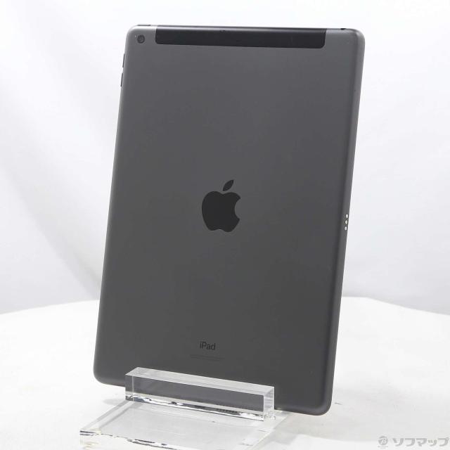 (中古)SoftBank iPad 第9世代 64GB スペースグレイ MK473J/A SoftBankロック解除SIMフリー(269-ud)