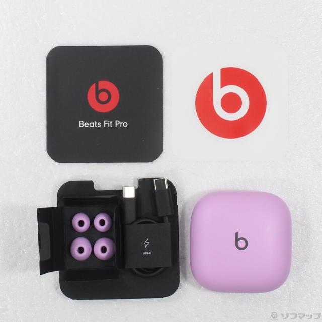 (中古)Beats by Dr. Dre Beats Fit Pro ストーンパープル MK2H3PA/A(295-ud)_4
