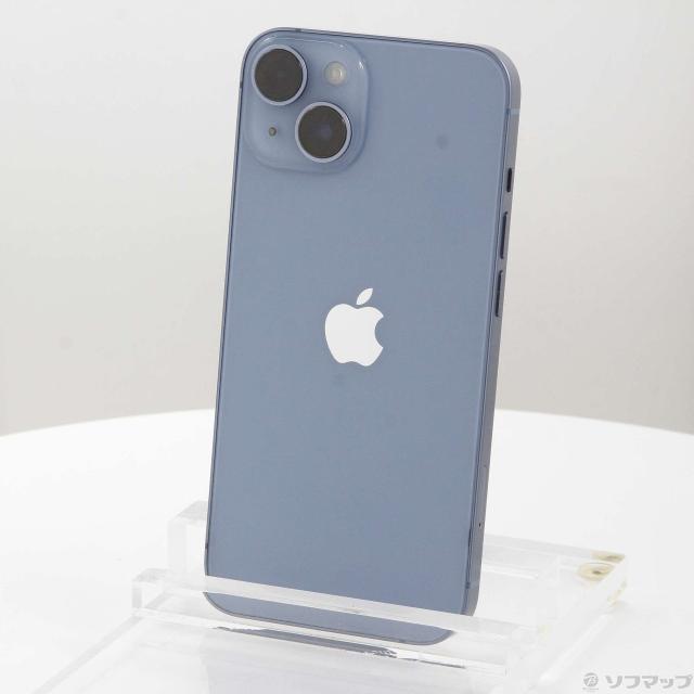 (中古)Apple iPhone14 128GB ブルー MPVJ3J/A SIMフリー(276-ud)