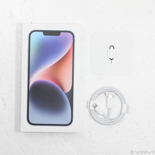 (中古)Apple iPhone14 128GB ブルー MPVJ3J/A SIMフリー(276-ud)_4