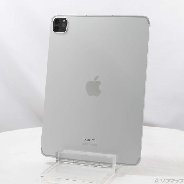 (中古)Apple iPad Pro 11インチ 第4世代 512GB シルバー MNYH3J/A SIMフリー(349-ud)