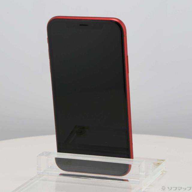 中古)Apple iPhoneXR 64GB プロダクトレッド MT062J/A SIMフリー(269