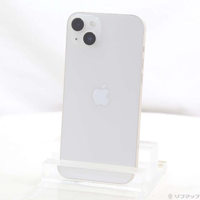 (中古)Apple iPhone14 Plus 512GB スターライト MQ4T3J/A SIMフリー(297-ud)