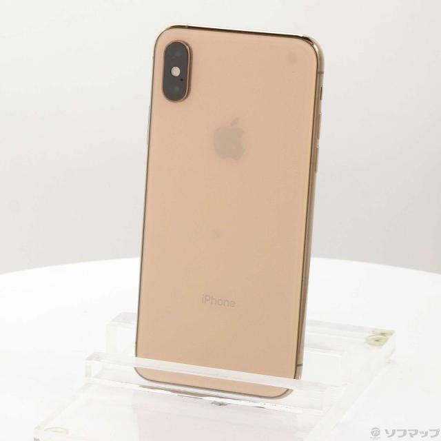 中古)Apple iPhoneXS 64GB ゴールド MTAY2J/A SIMフリー(377-ud)【公式 