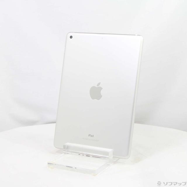 (中古)Apple iPad 第6世代 128GB シルバー MR7K2J/A Wi-Fi(348-ud)