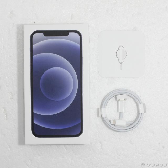 (中古)Apple iPhone12 128GB ブラック MGHU3J/A SIMフリー(198-ud)_4