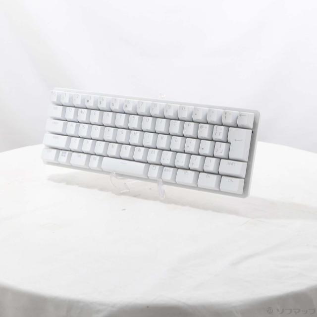 (中古)RAZER Huntsman Mini JP Mercury White - Linear Optical Switch RZ03-03391100-R3J1(262-ud)