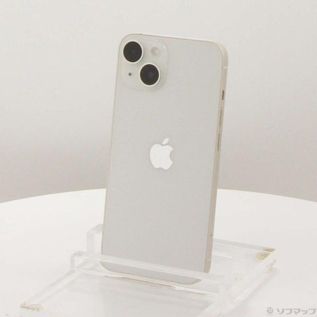 (中古)Apple iPhone14 128GB スターライト MPUQ3J/A SIMフリー(305-ud)