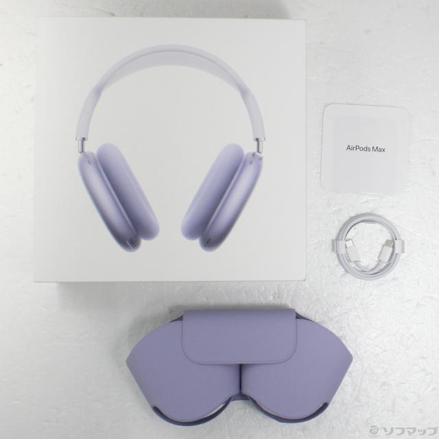 中古)Apple AirPods Max (USB-C) パープル MWW83ZA/A(377-ud) 【公式通販】