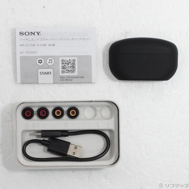 (中古)SONY WF-1000XM5 ブラック(198-ud)_4