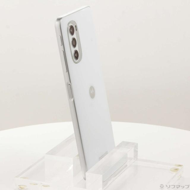 (中古)Motorola moto g52j 5G 128GB パールホワイト PATM0001JP SIMフリー(269-ud)_3