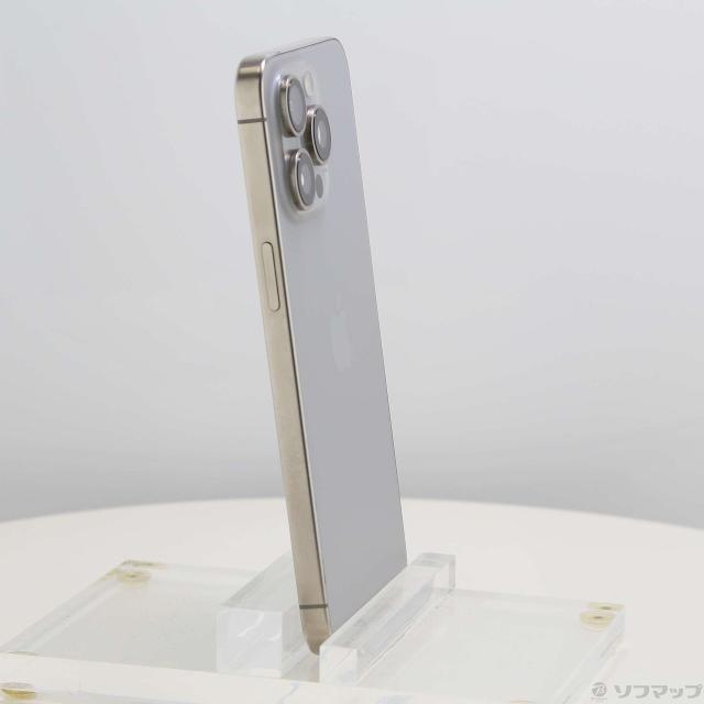 (中古)Apple iPhone15 Pro Max 256GB ナチュラルチタニウム MU6R3J/A SIMフリー(269-ud)
