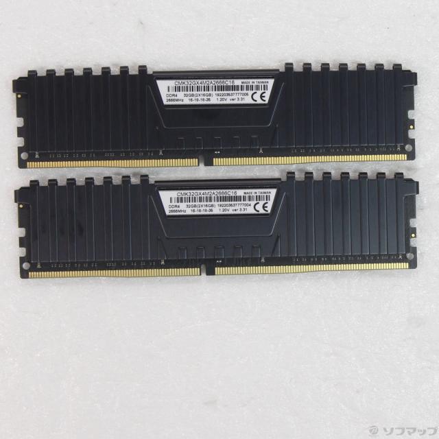 (中古)CORSAIR CMK32GX4M2A2666C16(305-ud)