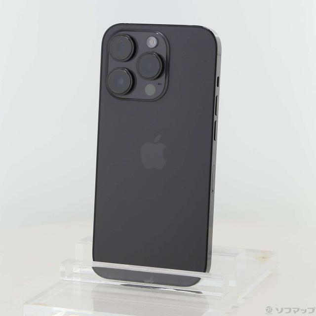 (中古)Apple iPhone14 Pro 256GB スペースブラック MQ0Q3J/A SIMフリー(269-ud)