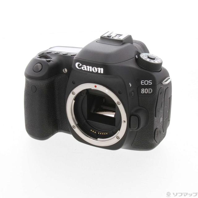 (中古)Canon EOS 80D 上半身 黒いこと(348-ud)