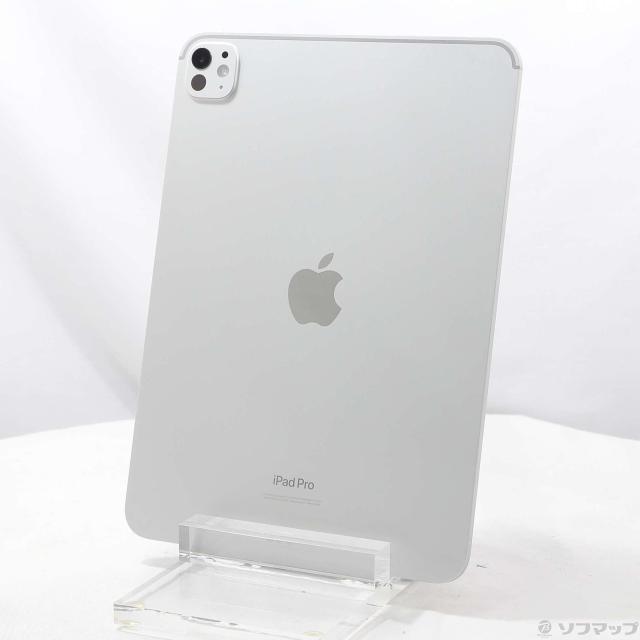 (中古)Apple iPad Pro 11インチ 第5世代 標準ガラス 256GB シルバー MVV93J/A Wi-Fi(348-ud)
