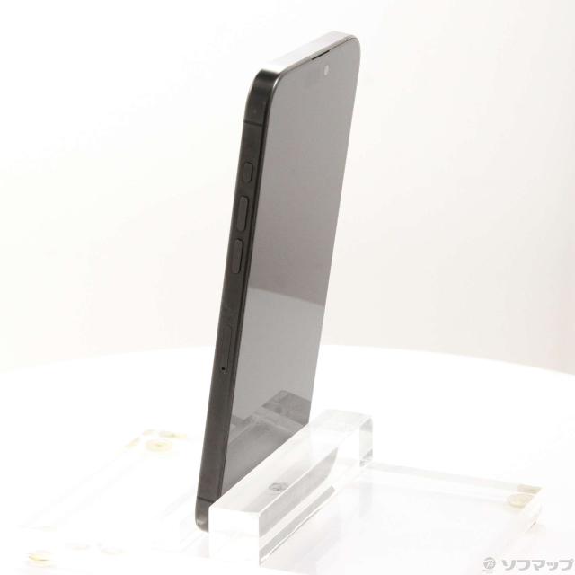 (中古)Apple iPhone15 Pro Max 256GB ブラックチタニウム MU6P3J/A SIMフリー(377-ud)