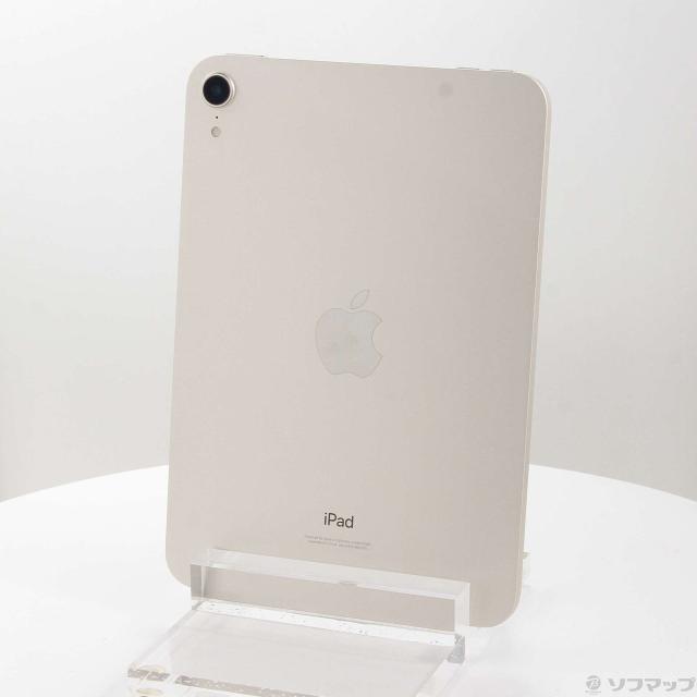 (中古)Apple iPad mini 第6世代 256GB スターライト MK7V3J/A Wi-Fi(371-ud)