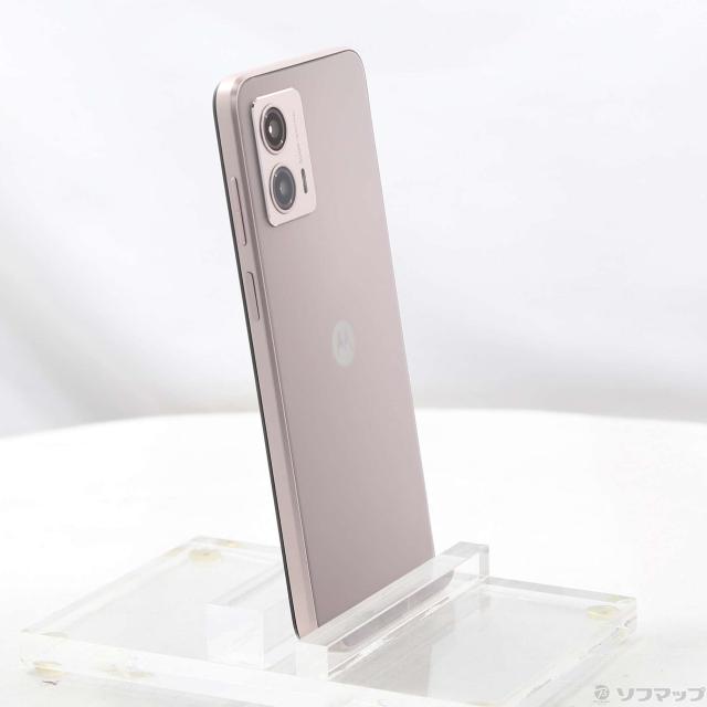 (中古)Motorola moto g53y 5G 128GB ペールピンク MOSAD3 Y!mobile SIMフリー(348-ud)_3