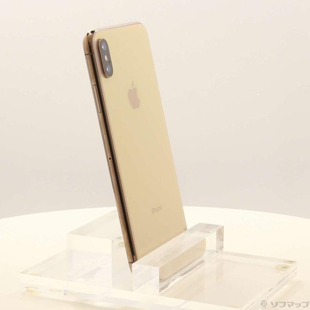 (中古)Apple iPhoneXS Max 512GB ゴールド MT702J/A SIMフリー(276-ud)_3