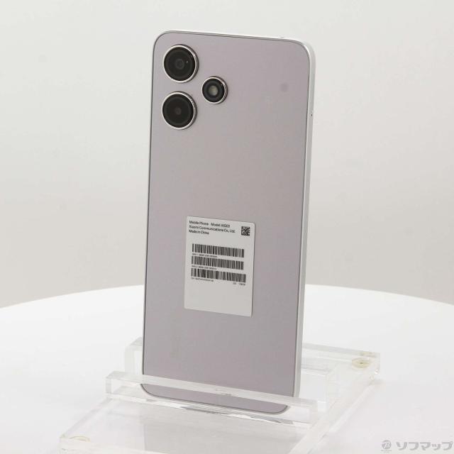 (中古)Xiaomi Redmi 12 5G 128GB ポーラーシルバー XIG03 au SIMフリー(297-ud)