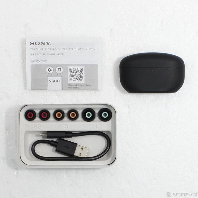 中古)SONY WF-1000XM5 ブラック(276-ud) 【公式通販】